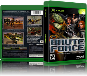 Brute Force (USA)3D Boxes Back Front